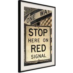 Arkiio Affisch Road Signs [Poster] 40x60 Poster